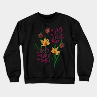 Dark Flora Crewneck Sweatshirt